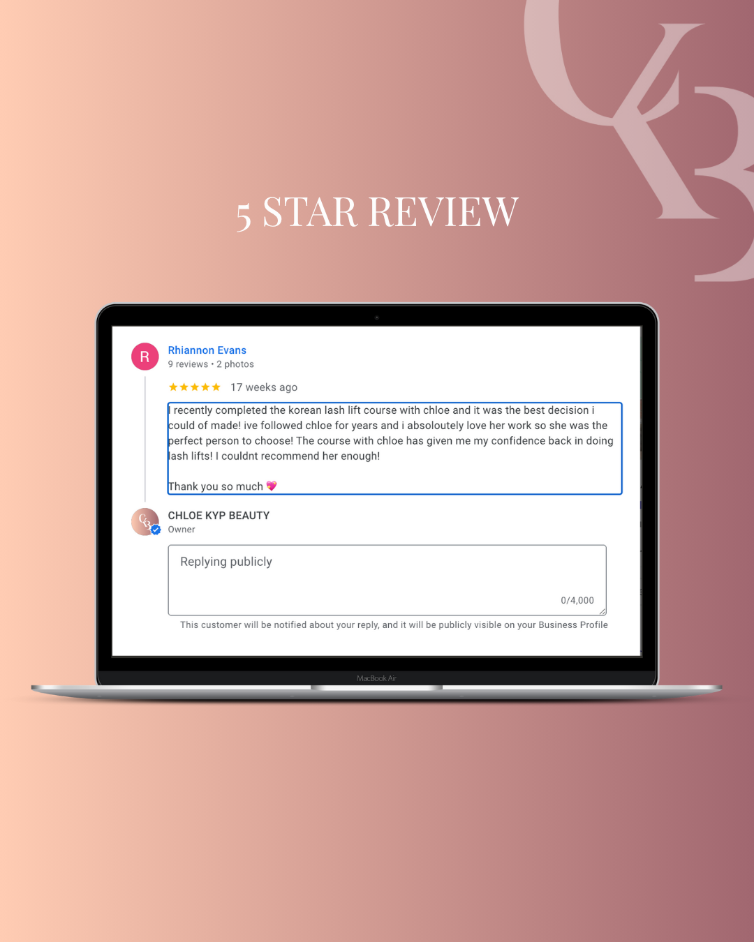 1 DAY IN PERSON KOREAN LASH LIFT COURSE