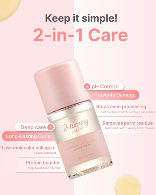 SALON JIEUN RETURNING BUFFER - pH BALANCER (PROFESSIONAL-USE ONLY) - 100ml
