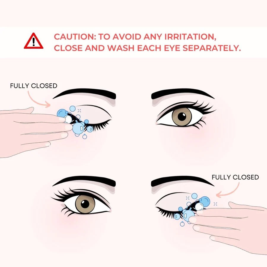 LASH JUNGLE - LASH FOAMING CLEANSER (60ml) & CLEANSING BRUSH