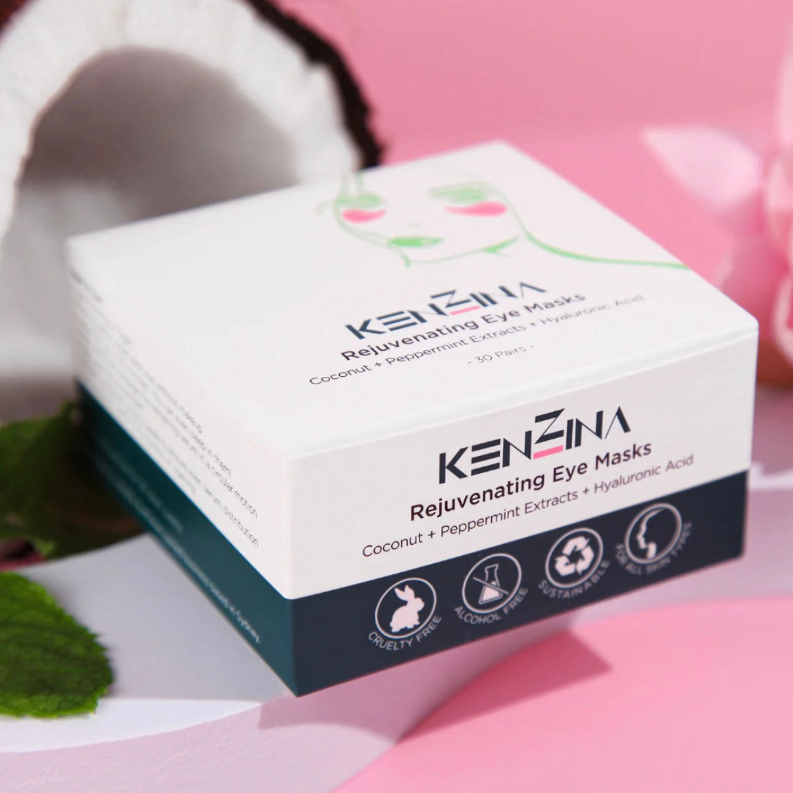 Kenzina - Rejuvenating Eye Masks (30 Pairs)