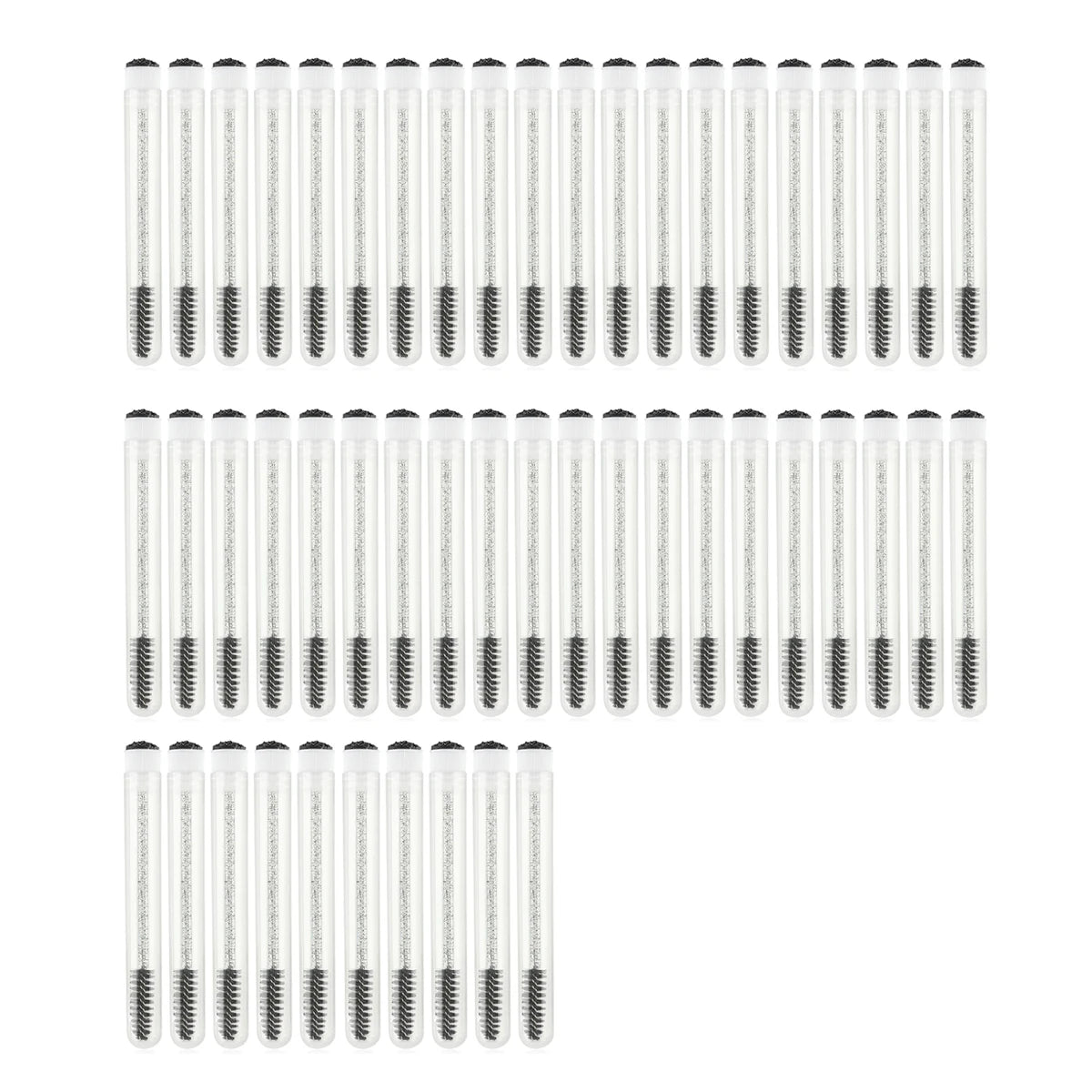 50x REUSABLE LASH/BROW SPOOLIE BRUSH IN TUBE