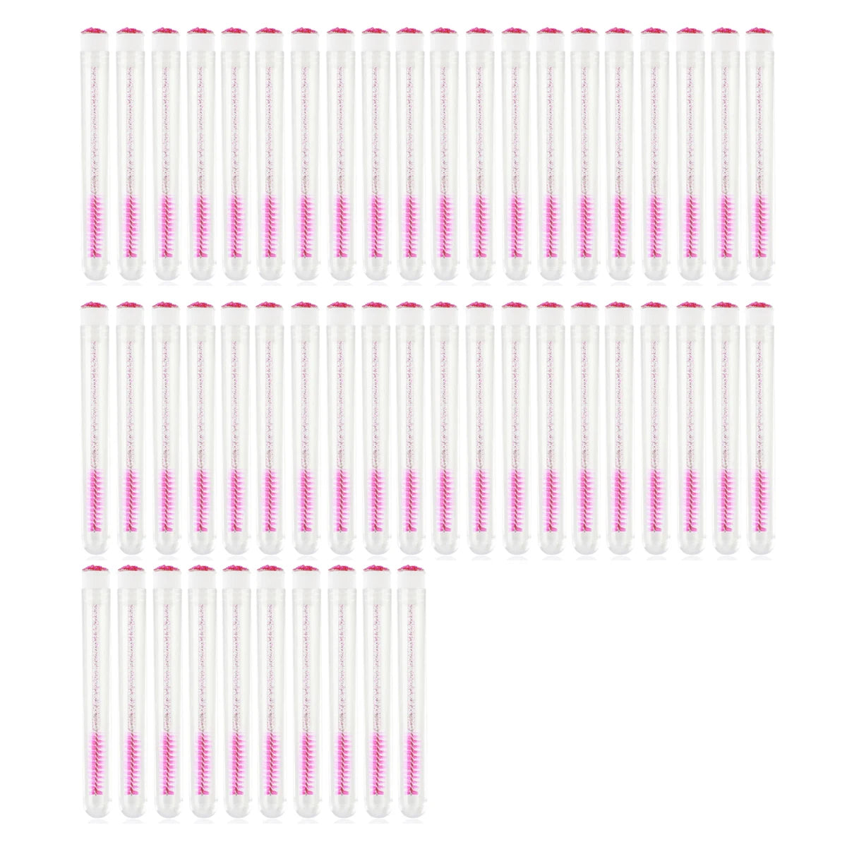 50x REUSABLE LASH/BROW SPOOLIE BRUSH IN TUBE