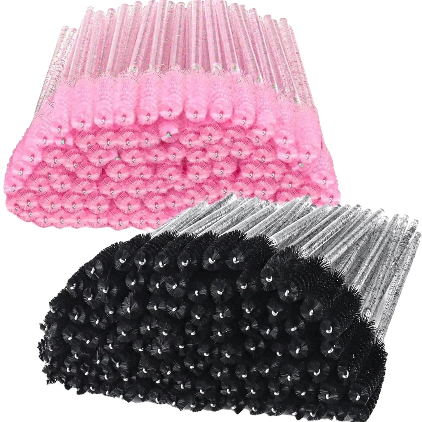500x DISPOSABLE MASCARA WANDS/SPOOLIES