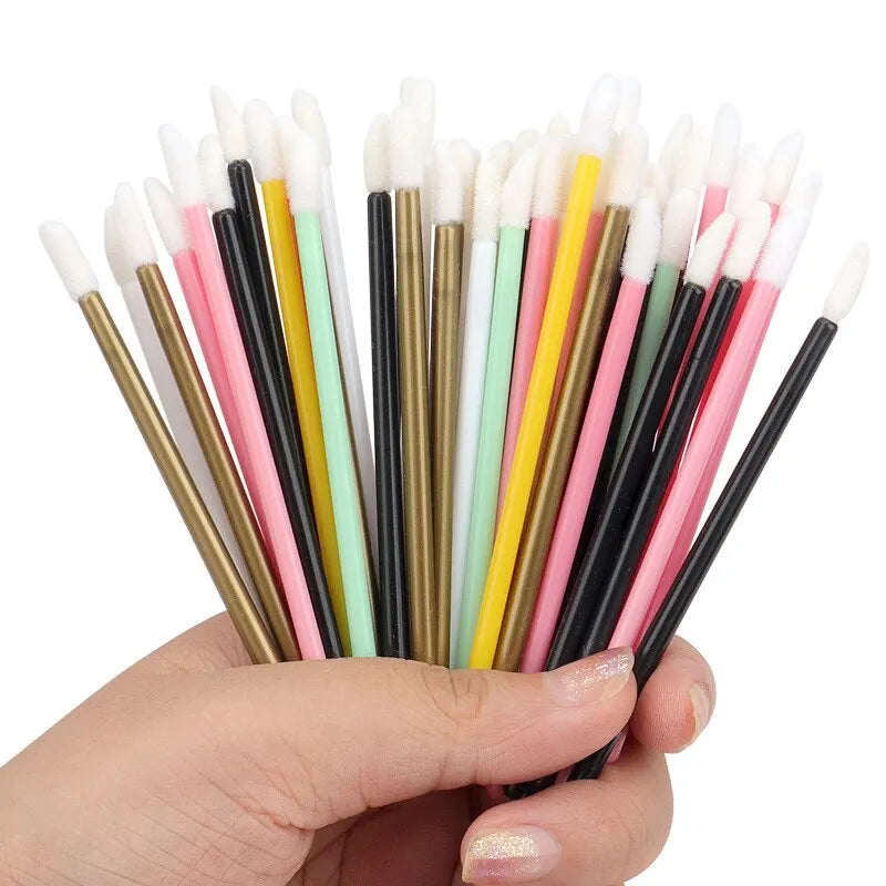 50x DISPOSABLE LIP WANDS