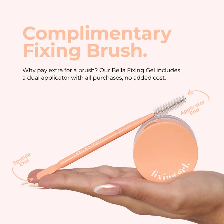 BELLA BEAUTY PRO - BROW FIXING GEL & BRUSH