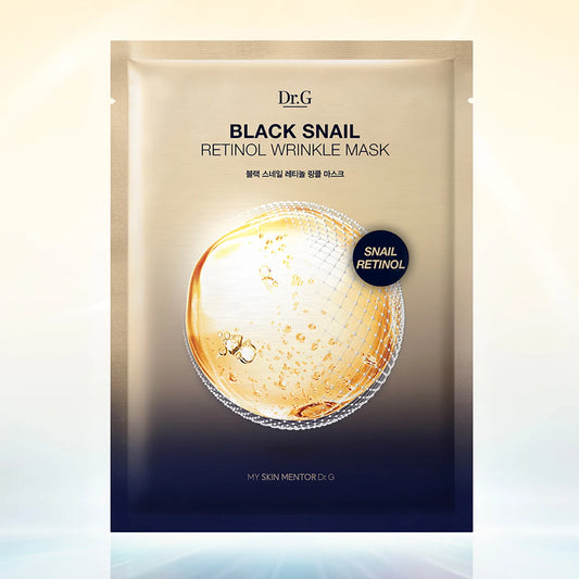 Dr.G - BLACK SNAIL RETINOL WRINKLE MASK SHEET